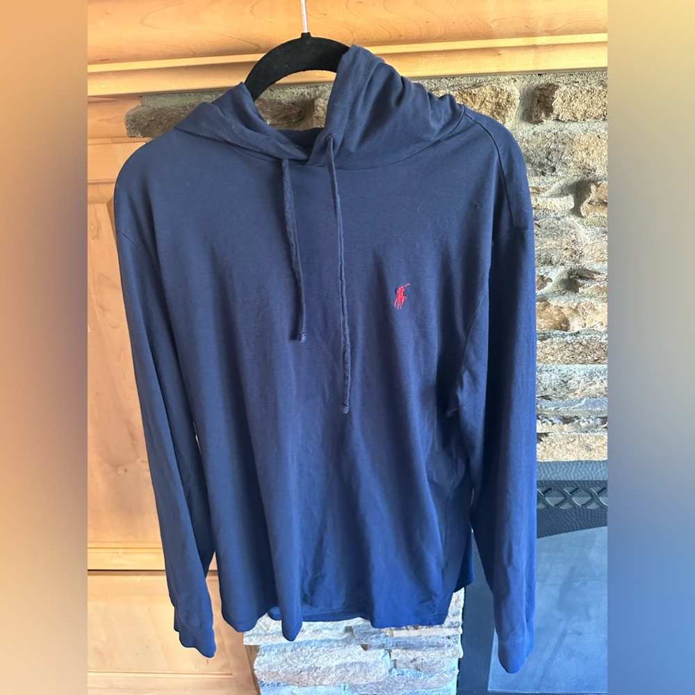 Nike Mens light sweatshirt pullover blue large